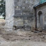 Prace remontowe przy kaplicy św. Anny w Pińczowie / Marta Gajda / Radio Kielce