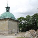 Prace remontowe przy kaplicy św. Anny w Pińczowie / Marta Gajda / Radio Kielce