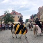 Jarmark Jagielloński. Inscenizacje historyczne na starówce. Królowa Jadwiga na tronie / Grażyna-Szlęzak-Wójcik / Radio Kielce