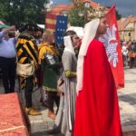 Jarmark Jagielloński. Inscenizacje historyczne na starówce. Królowa Jadwiga na tronie / Grażyna-Szlęzak-Wójcik / Radio Kielce