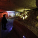 16.02.2016 Krzemionki. Muzeum Archeologiczne. Podziemna trasa turystyczna. / Jarosław Kubalski / Radio Kielce