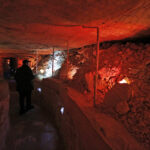 16.02.2016 Krzemionki. Muzeum Archeologiczne. Podziemna trasa turystyczna. / Jarosław Kubalski / Radio Kielce