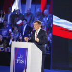 Regionalna konwencja PiS przed wyborami do Parlamentu Europejskiego. Na zdjęciu Zbigniew Ziobro - minister sprawiedliwości / Jarosław Kubalski / Radio Kielce