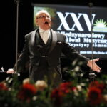 29.06.2019 Busko - Zdrój. XXV Międzynarodowy Festiwal Muzyczny im. Krystyny Jamroz. Benefis Wiesława Ochmana. Wiesław Ochman / Jarosław Kubalski / Radio Kielce