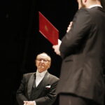 29.06.2019 Busko - Zdrój. XXV Międzynarodowy Festiwal Muzyczny im. Krystyny Jamroz. Benefis Wiesława Ochmana. Wiesław Ochman / Jarosław Kubalski / Radio Kielce