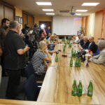 01.07.2019 Kielce. Urząd marszałkowski. Konferencja dotycząca V edycji Międzynarodowych Zawodów Robotów Marsjańskich ERC / Jarosław Kubalski / Radio Kielce