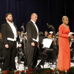 07.07.2019 Busko - Zdrój. XXV Międzynarodowy Festiwal Muzyczny im. Krystyny Jamroz. Wojciech Gierlach, Tomasz Kuk i Małgorzata Walewska / Jarosław Kubalski / Radio Kielce