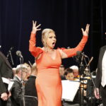 07.07.2019 Busko - Zdrój. XXV Międzynarodowy Festiwal Muzyczny im. Krystyny Jamroz. Wojciech Gierlach, Małgorzata Walewska i Tomasz Kuk / Jarosław Kubalski / Radio Kielce