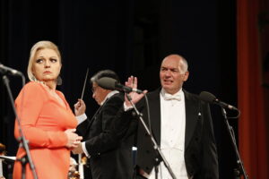 07.07.2019 Busko - Zdrój. XXV Międzynarodowy Festiwal Muzyczny im. Krystyny Jamroz. Małgorzata Walewska i Tomasz Kuk / Jarosław Kubalski / Radio Kielce