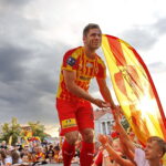 12.07.2019 Kielce. Prezentacja zespołu Korona Kielce. Matej Pućko / Jarosław Kubalski / Radio Kielce