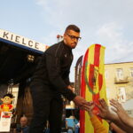 12.07.2019 Kielce. Prezentacja zespołu Korona Kielce. Mateusz Mazur / Jarosław Kubalski / Radio Kielce