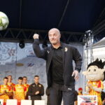 12.07.2019 Kielce. Prezentacja zespołu Korona Kielce. Vakhtang Iagorashvili / Jarosław Kubalski / Radio Kielce