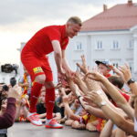 12.07.2019 Kielce. Prezentacja zespołu Korona Kielce. Mateusz Spychała / Jarosław Kubalski / Radio Kielce