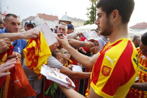 12.07.2019 Kielce. Prezentacja zespołu Korona Kielce / Jarosław Kubalski / Radio Kielce