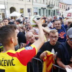 12.07.2019 Kielce. Prezentacja zespołu Korona Kielce / Jarosław Kubalski / Radio Kielce