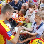 12.07.2019 Kielce. Prezentacja zespołu Korona Kielce / Jarosław Kubalski / Radio Kielce