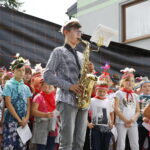 Otwarcie placu zabaw dla dzieci przy Ognisku Wychowawczym Caritas w Jędrzejowie / Jarosław Kubalski / Radio Kielce