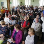 16.07.2019 Kielce. Prezydent Kielc spotkał się z mieszkańcami ulicy Posłowickiej i okolicznych / Jarosław Kubalski / Radio Kielce