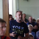 16.07.2019 Kielce. Prezydent Kielc spotkał się z mieszkańcami ulicy Posłowickiej i okolicznych / Jarosław Kubalski / Radio Kielce