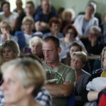 16.07.2019 Kielce. Prezydent Kielc spotkał się z mieszkańcami ulicy Posłowickiej i okolicznych / Jarosław Kubalski / Radio Kielce