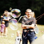 20.07.2019 Kielce. Bańki mydlane. Festiwal puszczania baniek Bubble Day / Jarosław Kubalski / Radio Kielce