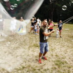 20.07.2019 Kielce. Bańki mydlane. Festiwal puszczania baniek Bubble Day / Jarosław Kubalski / Radio Kielce