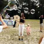 20.07.2019 Kielce. Bańki mydlane. Festiwal puszczania baniek Bubble Day / Jarosław Kubalski / Radio Kielce