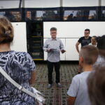 26.07.2019 Kielce. Senator Krzysztof Słoń jak co roku zorganizował dla niepełnosprawnych z opiekunami wyjazd na obóz rehabilitacyjno-rekolekcyjny do Mrzeżyna / Jarosław Kubalski / Radio Kielce