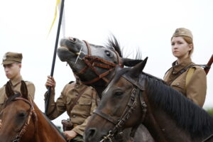 27.07.2019 Biały Ług. Uroczystości patriotyczne w rocznice powstania 27. Pułku Ułanów im. Króla Stefana Batorego / Jarosław Kubalski / Radio Kielce