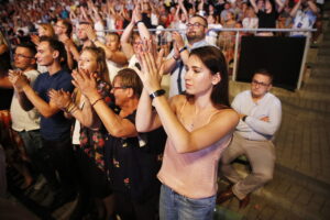 28;.07.2019 Kielce. Koncert „Alleluja, czyli Happy Day”. / Jarosław Kubalski / Radio Kielce