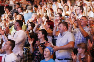 28;.07.2019 Kielce. Koncert „Alleluja, czyli Happy Day”. / Jarosław Kubalski / Radio Kielce