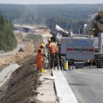 30.07.2019 Skarżysko - Kamienna. Budowa drogi S7 / Jarosław Kubalski / Radio Kielce