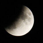 Zaćmienie księżyca nad Kielcami / Jarosław Kubalski / Radio Kielce