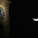 Zaćmienie księżyca nad Kielcami / Jarosław Kubalski / Radio Kielce