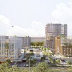 Kielce. Wizualizacja biurowców przy ul. Zagnańskiej / Tera Group Pracownia Architektoniczna Kielce