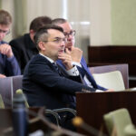 Kielce. Sesja Rady Miasta Kielce. Na zdjęciu: Marcin Różycki - zastępca prezydenta Kielc / Wiktor Taszłow / Radio Kielce