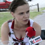 Wakacyjny Raport Dnia. Marta Kiljańska - dyrektor Miejsko-Gminnego Ośrodka Kultury i Sportu / Krzysztof Bujnowicz / Radio Kielce