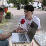 Wakacyjny Raport Dnia. Aeksandra Klubińska, burmistrz Koprzywnicy / Krzysztof Bujnowicz / Radio Kielce