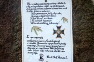 Uroczystości związane z 75. rocznicą tragedii oddziału Tomasza Wójcika Tarzana / Emilia Sitarska / Radio Kielce