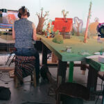 Moskwa. Bajkowe lato z Radiem Kielce. Wizyta w wytwórni Sojuzmultfilm / Grażyna Szlęzak-Wójcik / Robert Szumielewicz / Radio Kielce