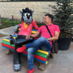 Moskwa. Bajkowe lato z Radiem Kielce. Wizyta w wytwórni Sojuzmultfilm. Na zdjęciu Robert Szumielewicz / Grażyna Szlęzak-Wójcik / Robert Szumielewicz / Radio Kielce