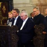 Opatów. Inauguracja Festiwalu „Ucho Igielne”. Na zdjęciu (od lewej): Małgorzata Pruś, Andrzej Pruś - przewodniczący sejmiku województwa i poseł Krzysztof Lipiec / Emilia Sitarska / Radio Kielce