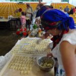 Opatów. Konkurs lepienia pierogów / Emilia Sitarska / Radio Kielce