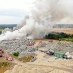 Fałków. Pożar wysypiska śmieci / KP PSP w Końskich