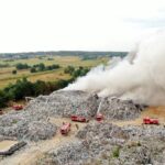 Fałków. Pożar wysypiska śmieci / KP PSP w Końskich