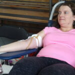 Akcja krwiodawstwa "Przelej krew w rocznicę Powstania Warszawskiego" / Emilia Sitarska / Radio Kielce