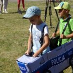 Ostrowiec Świętokrzyski. Dzieci z przedszkola nr 11 bawią się w drogowym miasteczku / Emilia Sitarska / Radio Kielce