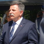 Święto policji. Na zdjęciu poseł Andrzej Kryj / Emilia Sitarska / Radio Kielce