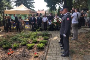 Uroczystości z okazji 75. rocznicy akcji „Burza” i bitwy pod Pielaszowem / Grażyna-Szlęzak-Wójcik / Radio Kielce