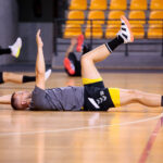 Pierwszy trening zawodników PGE Vive Kielce / Wiktor Taszłow / Radio Kielce